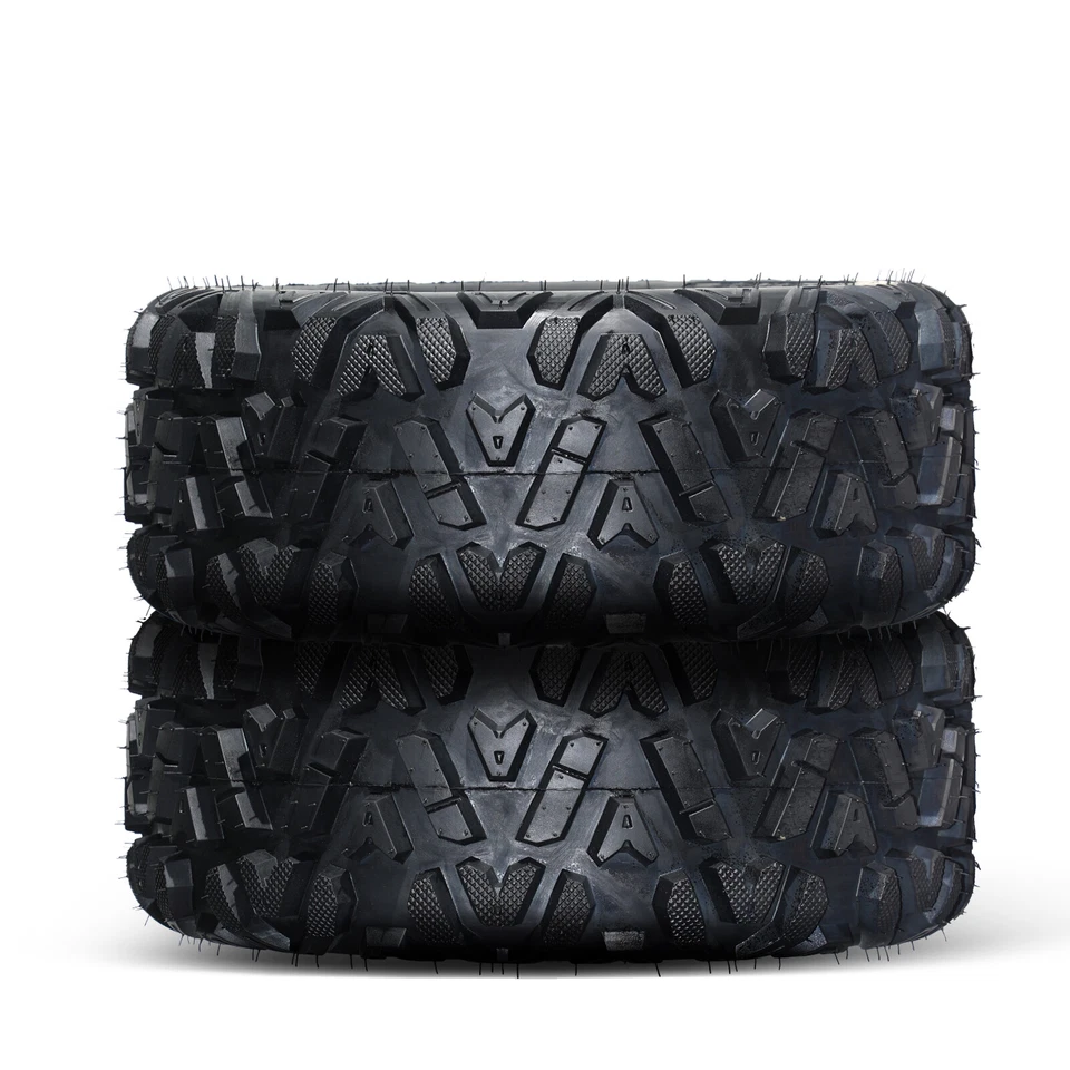Set of 2 26x9-14 ATV UTV Tires Front Left and Right 6 Ply 26x9x14 Tubeless - Image 4 of 4