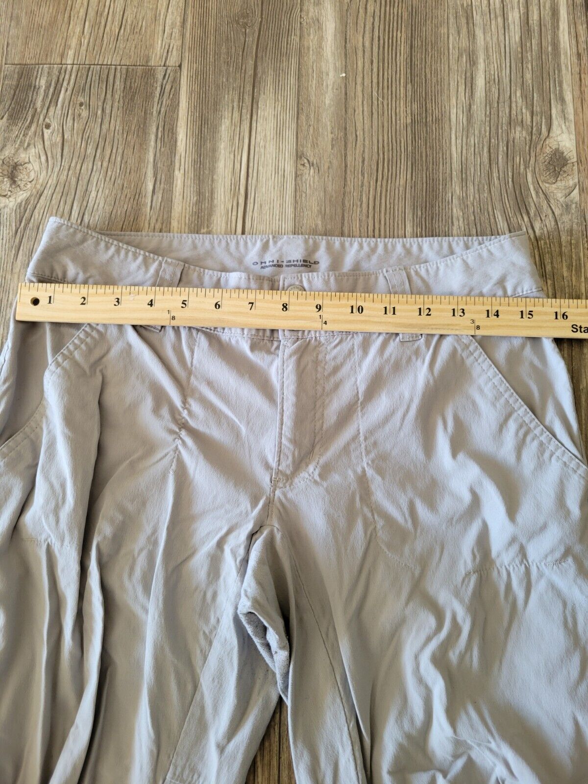 Columbia Pants Women Size 8 Reg Gray Omni Shield … - image 5