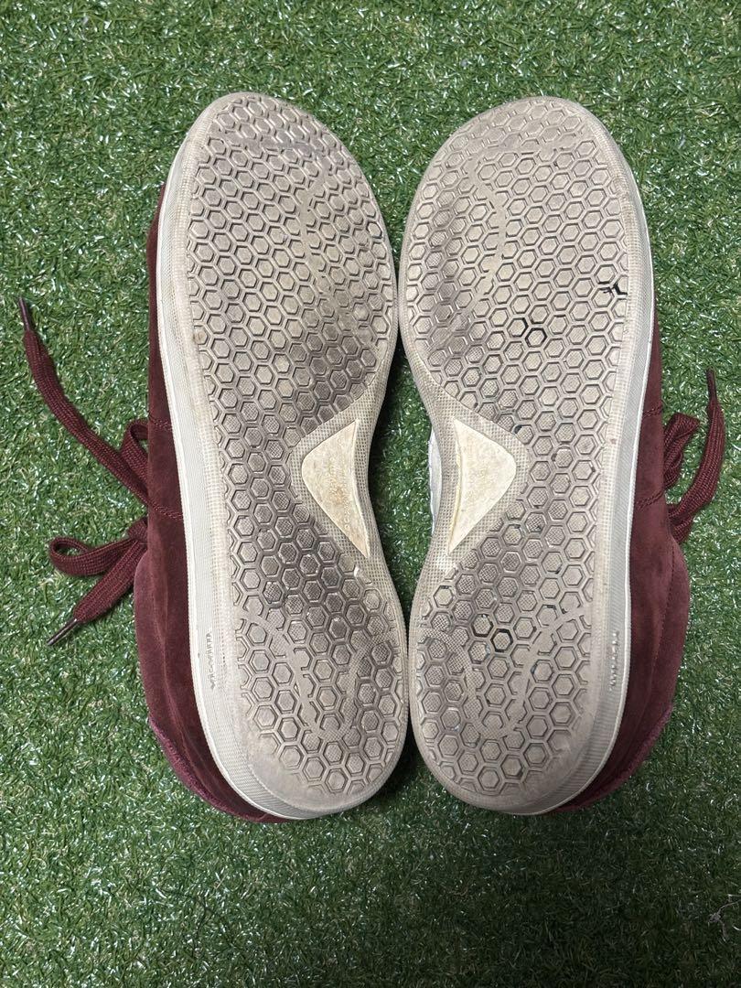 visvim FOLEY-FOLK BURGUNDY Sneakers Suede US 10 Used From Japan | eBay