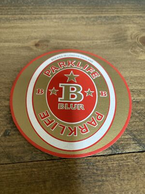 Blur Parklife Beer Mat Britpop 90 s promotional item