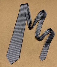NWT-Brooks Brothers 100 Silk Ties Stripe gray/purple/blue