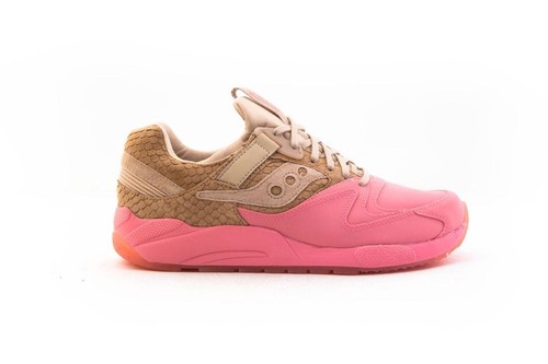 saucony tan pink