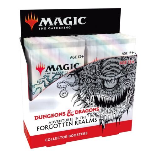 MTG Magic D&D Adventures in the Forgotten Realms Collector Boosters Box Sealed