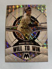 2022 Mosaic Baseball Manny Machado Silver Mosaic Prizm Will To Win Insert Padres