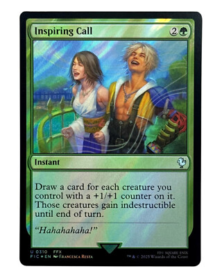 MTG | Inspiring Call | Final Fantasy | Surge Foil | NM | EN