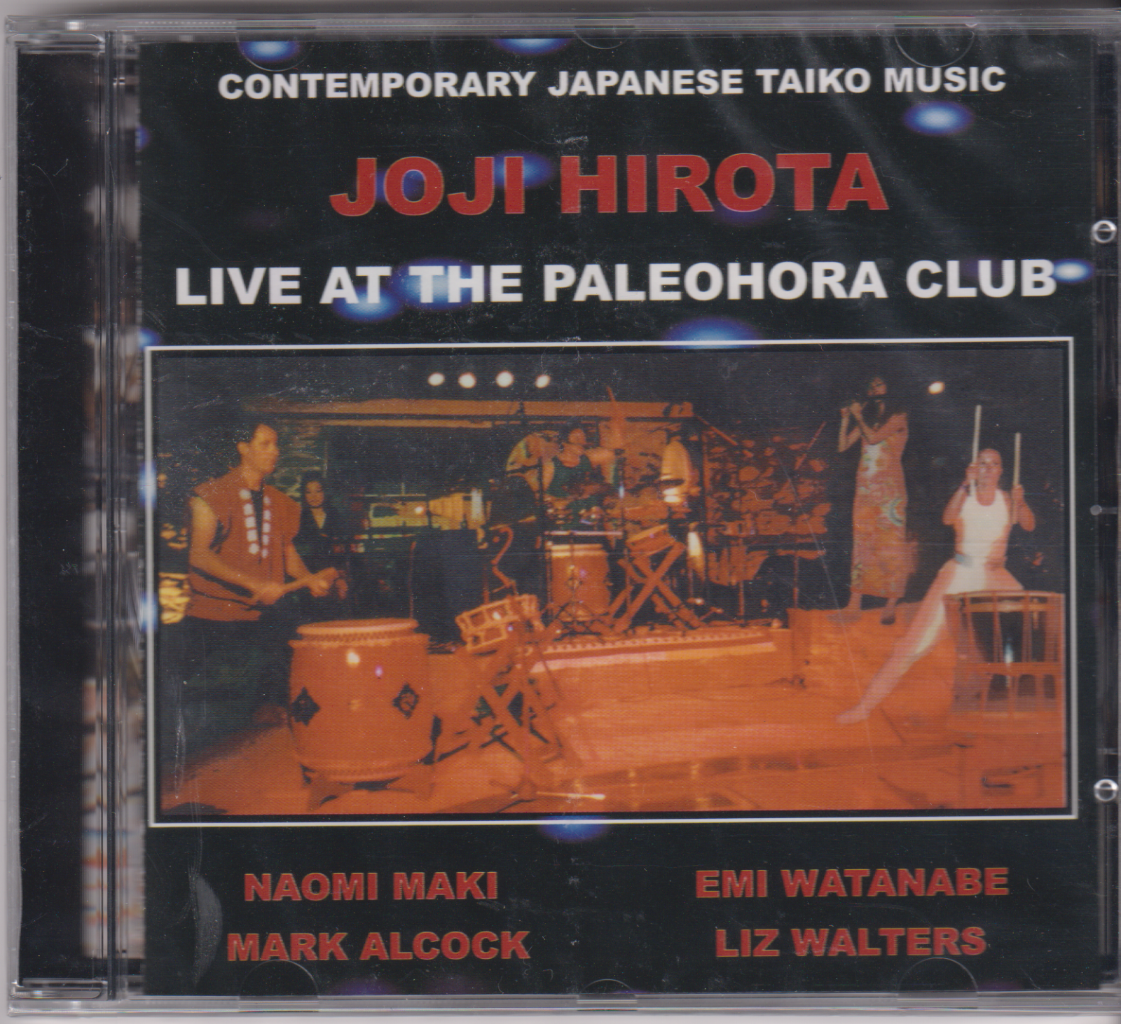 Joji Hirota: Live At The Paleohora (CD Album) Japanese Taiko Music. New / Sealed
