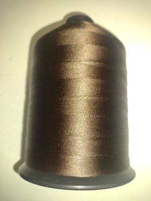 BONDED NYLON THREAD, VT-295E TYPE II, CLASS A, SIZE E, COLOR CHESTNUT