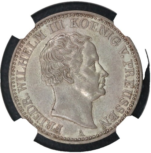 1801) German-States: Brunswick-Wolfenbuttel, gold Five Thaler, NGC