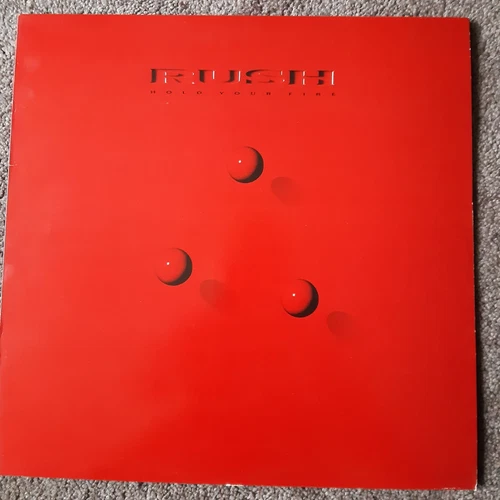 Rush Hold Your Fire Original 1st Press LP, Vertigo VERH 47, 1987