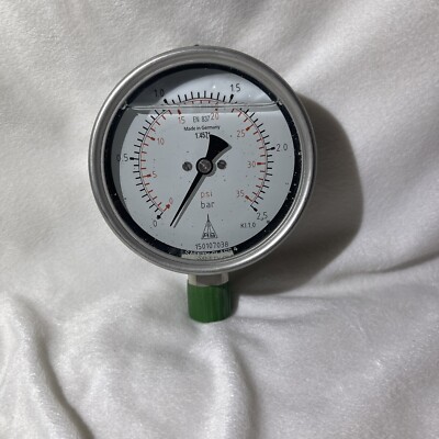 Armaturenbau GmbH RCh(G) 100-3 35 psi/2.5 bar Liquid Filled Pressure Gauge
