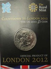 Countdown To London 2012 The UK 2011 &pound;5 Coin
