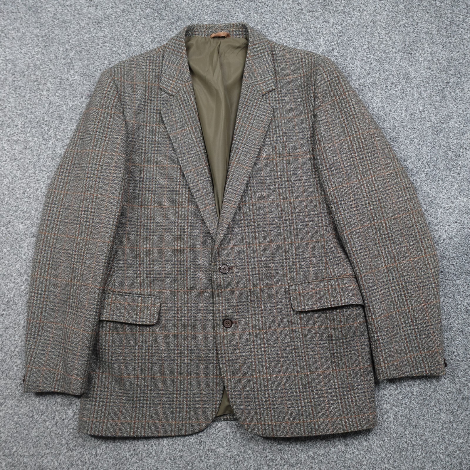 Foster Jacket Blazer Mens 44 Green Tweed Thornproof Sports