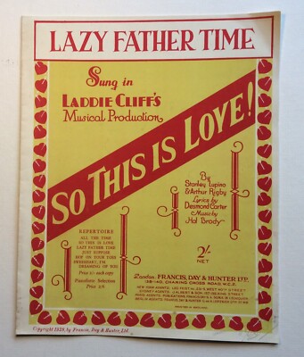 LAZY FATHER TIME - HAL BRODY - NOTEN