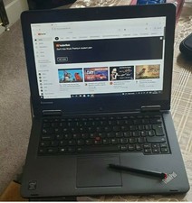 Lenovo Thinkpad Yoga S1 Laptop, Intel I3-4030u Cpu, Windows 10, 256 Gb Ssd,4gb