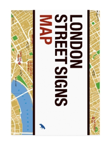 Alistair Hall London Street Signs Map (Map)