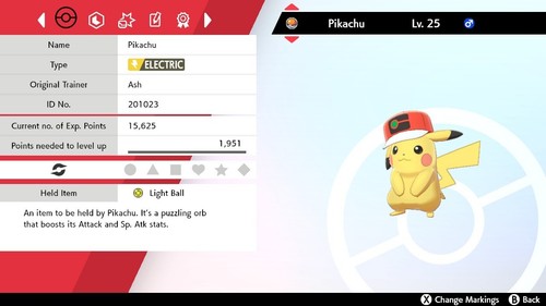 Pokémon Trade Go | Shiny Pikachu Yellow Ribbon Monocle | Registered