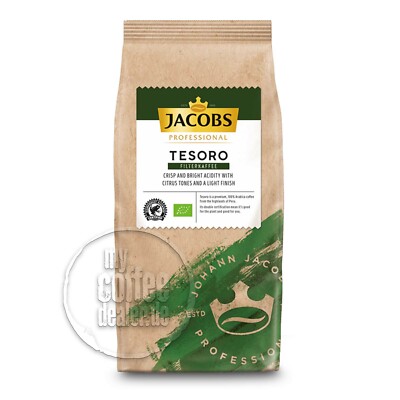 Jacobs Tesoro BIO Filterkaffee 100 % Arabica 6 x 1000 g gemahlen