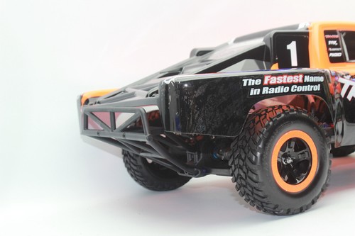 Traxxas TRX 68286-4 Orange Slash 4x4 Vxl Clipless 1:10 short-Course Nip RC - Picture 16 of 17
