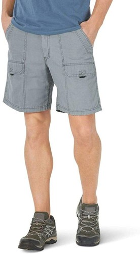Pantalones cortos de excursionista utilitarios de lona para hombre Wrangler Authentics - Imagen 12 de 17