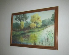 One of the best watercolors by Jim Jones, Indiana, November 1962