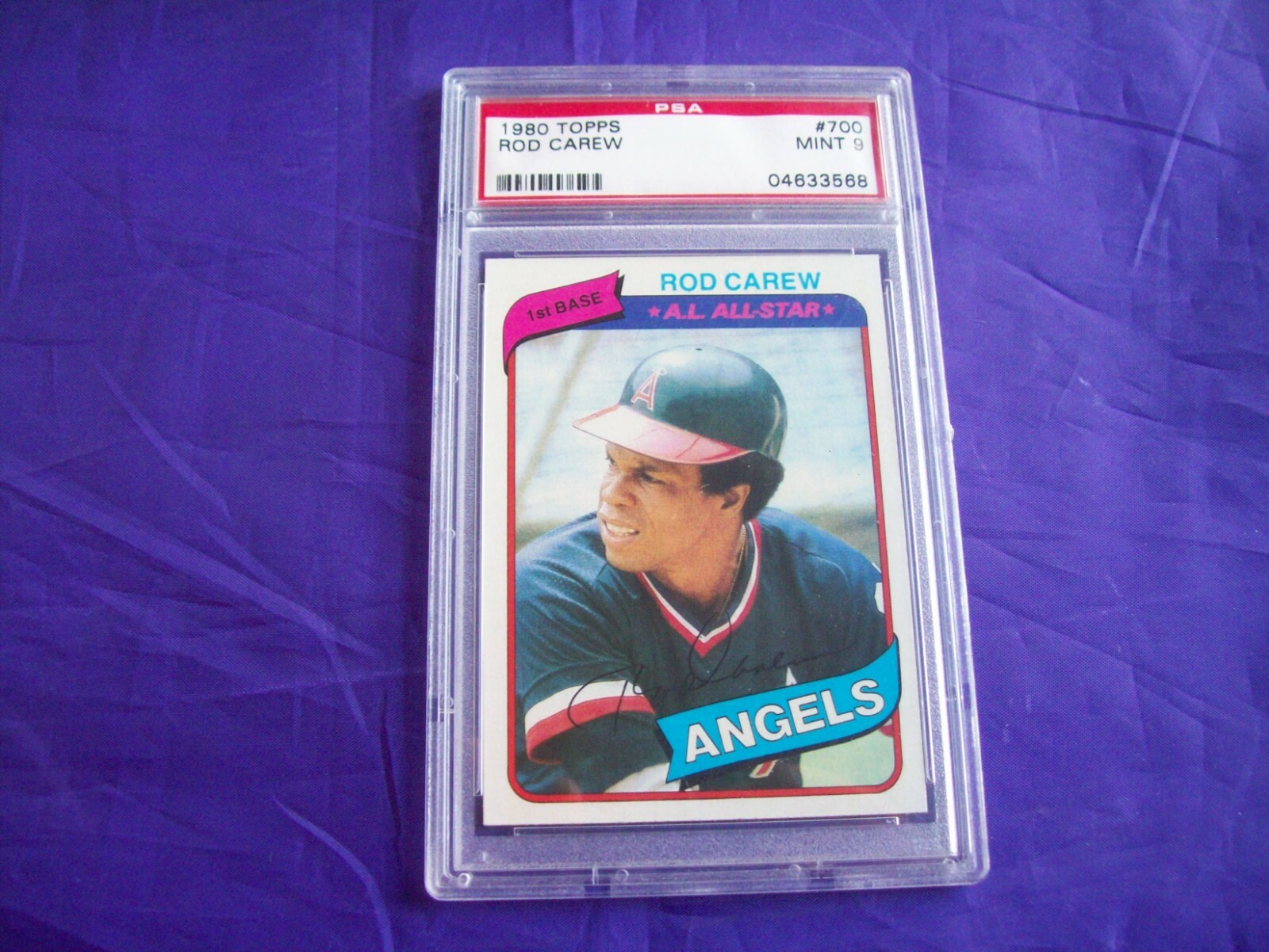 1980 TOPPS #700 ROD CAREW PSA 9