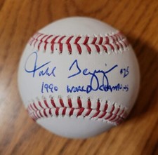 Todd Benzinger Signed Autographed ROMLB 