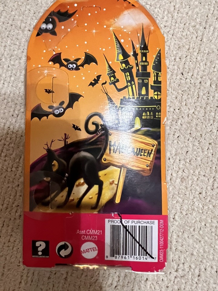 Halloween Barbie Chelsea Doll 2014 as Witch, Red Hair, Green Eyes, New