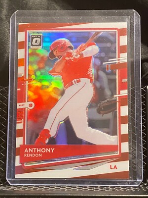 Anthony Rendon 2020 Donruss Optic Freedom  #11/45 #155 Angels