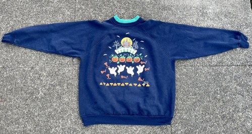 Vintage Halloween Sweatshirt Morning 