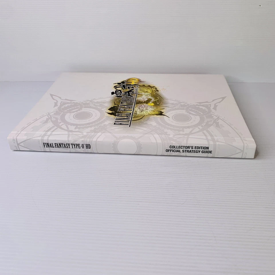 Final Fantasy Type-O HD Collector's Edition Official Strategy Guide + Lithograph - Image 3 of 4