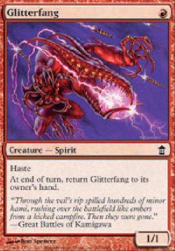 Glitterfang X4 4 4X Saviors of Kamigawa MTG Magic the Gathering Playset DJMagic  
