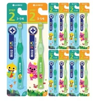 Pinkfong Baby Shark Perio Kids Toothbrush 10pcs For3-5Y Children Oral Care Korea