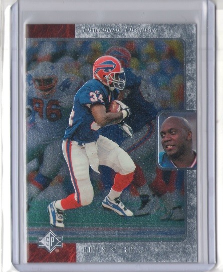 THURMAN THOMAS 1996 Upper Deck SP #77 BILLS OSU HOF