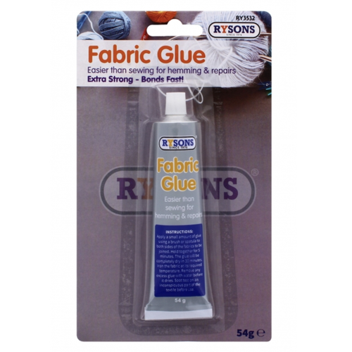 Extra Strong Fabric Glue 54ml Quick Bond Washable Textile Sewing
