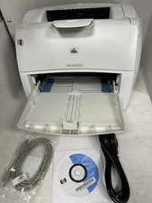 HP LaserJet 1300n Workgroup Laser Printer-- with CD, Grade A No paper tray cover