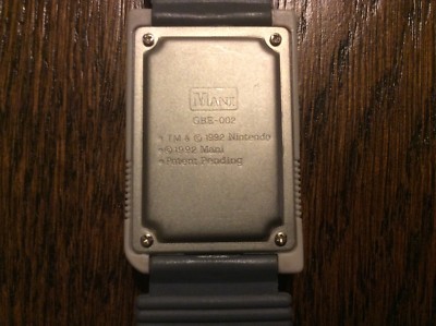 Rare Vintage Nintendo Watch Boy Game Boy Mani 1992 GBE-002 Used