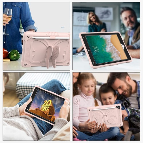 Para iPad 10.2" 9ª 8ª 7ª Generación Mini Niños Regalo Mariposa Soporte Estuche Cubierta - Imagen 30 de 55