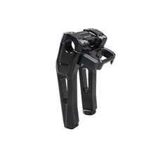 1" Bar 8" Black Riser Clamp Kit for Harley Dyna Softail Street Bob Low Rider ST