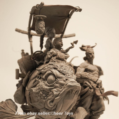 Prototype of creation Model China GK Fish General Clay Figurines Limited stock