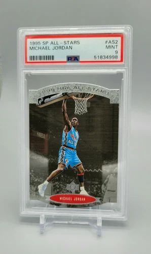 1995-96 Upper Deck SP NBA All-Stars MICHAEL JORDAN Chicago Bulls PSA 9 MINT