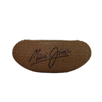 Maui Jim Sunglasses Case New Maui Jim Hard Brown Sunglasses Case Glasses Zippered  main image 4