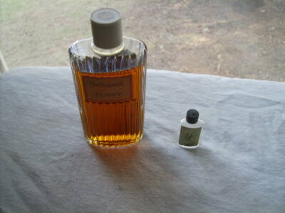 Vintage Lily of the Valley Toilet Water Empty Contraband Tussy almost full