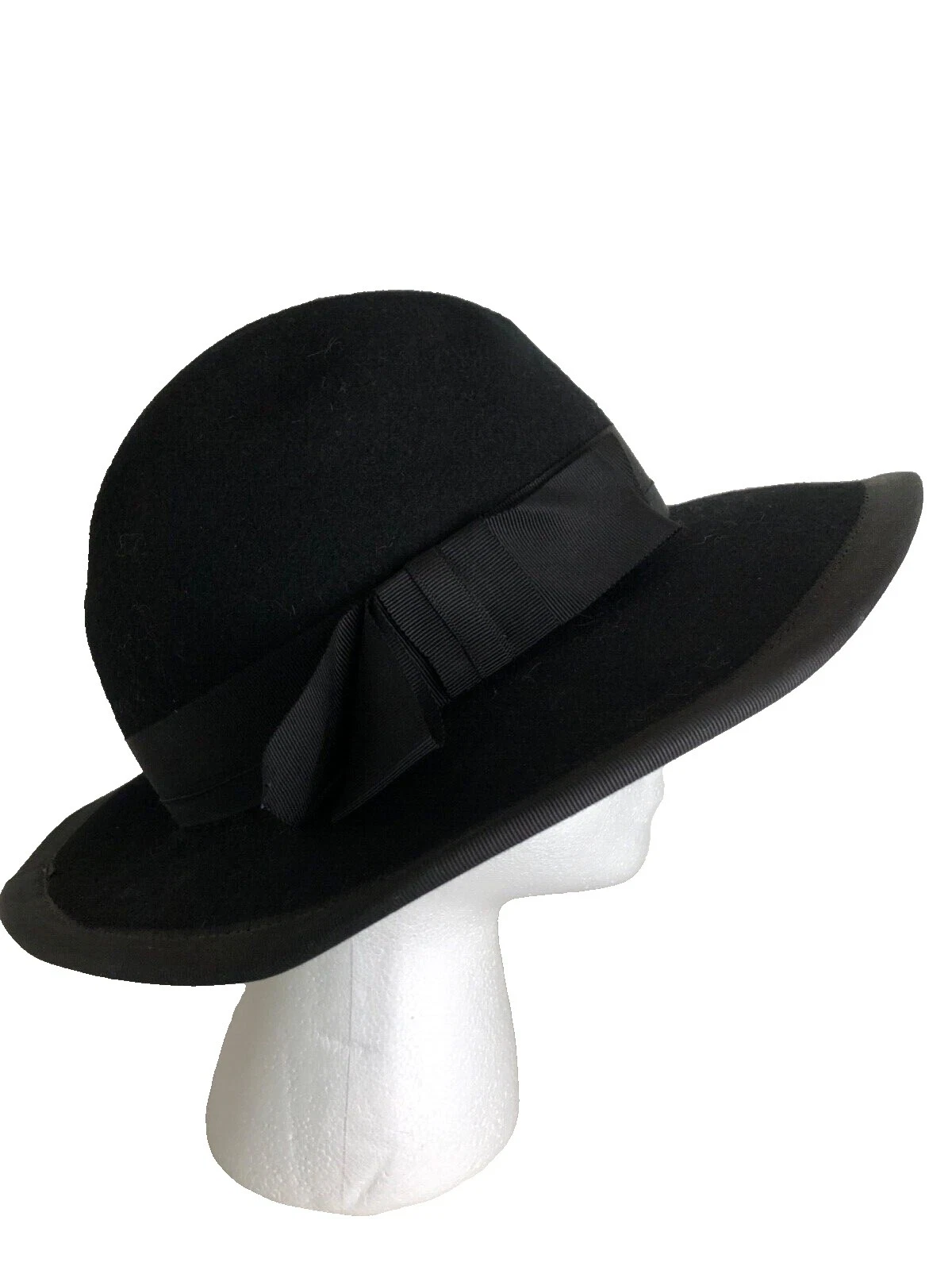 Derby 1960s 100% Lana Vintage sombreros para De mujer