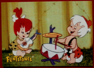 THE FLINTSTONES - Karte #042 - No Biz Like Show Biz - Cardz - 1993