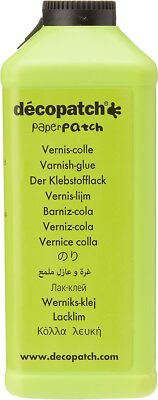 Décopatch PP600AO Klebstofflack Paperpatch satiniert, 600g