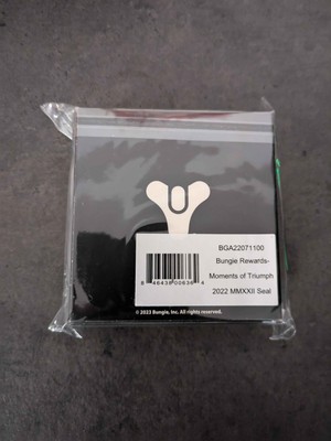 Destiny 2 Bungie - Moments of Triumph 2022 MMXXII Seal - Pin NEU