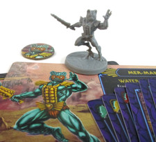 MASTERS OF THE UNIVERSE Clash For Eternia MER-MAN Mini & Cards NEW