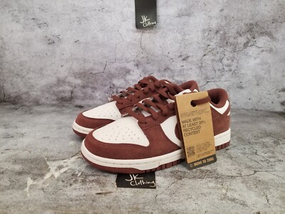 Women's Size 7 Nike Dunk Next Nature Low Red Sepia HJ7663001
