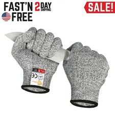 EvridWear Cut Resistant Gloves Food Grade Level 5 Safety Protection Garden Kitch