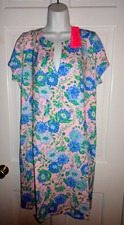 NWT LILLY PULITZER CONCH SHELL PINK RUMOR HAS IT SOPHILETTA UPF 50 DRESS XXL